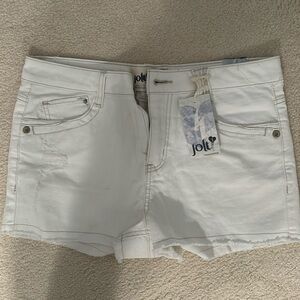 Unworn Jolt jean shorts